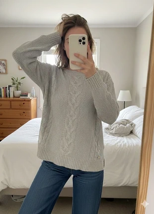 Pull Torsadée Tommy Hilfiger - Gris - Taille M, marque: Tommy Hilfiger, état: Très bon état, taille: M / 38 / 10, 14,90 €, 16,35 € Protection acheteurs incluse