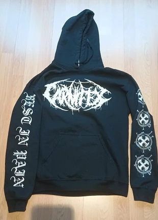 Carnifex slow death hoodie, marque: Gildan, état: Très bon état, taille: M, 70,00 €, 74,20 € Protection acheteurs incluse