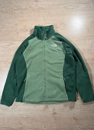 Polaire/ veste polaire full zip verte the north face - taille XL femme, merk: The North Face, staat: Heel goed, maat: XL / 42 / 14, € 28,00, € 30,10 inclusief Kopersbescherming Pro