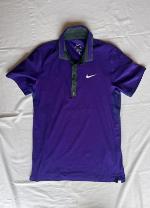 Nike Tennis RF Dri-Fit Purple Polo – Rare Roger Federer Edition (Size S), merk: Nike, staat: Heel goed, maat: S, € 29,95, € 32,15 inclusief Kopersbescherming