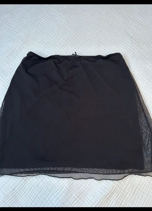 Brandy Melville black skirt, merk: Brandy Melville, staat: Heel goed, maat: Universele maat, € 12,00, € 13,30 inclusief Kopersbescherming