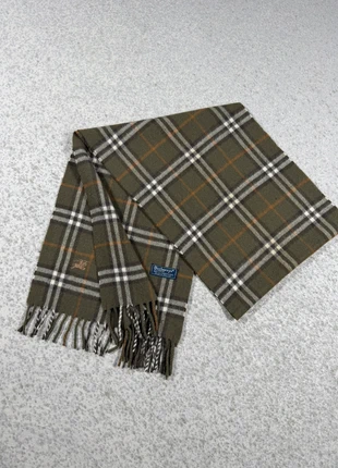 Écharpe Scarf Burberry Vintage Tartan Kaki, brand: Burberry, condition: Good, €39.00, €41.65 includes Buyer Protection