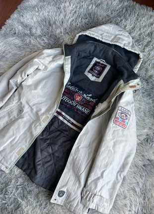 Veste manteau Doudoune Extreme Land Taille L couleur Blanc casse beige crème Gris, merk: Extreme Land, staat: Heel goed, maat: L, € 11,90, € 13,20 inclusief Kopersbescherming