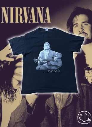 t shirt Kurt Cobain, marque: Vintage Dressing, état: Très bon état, taille: M, 12,50 €, 13,83 € Protection acheteurs incluse