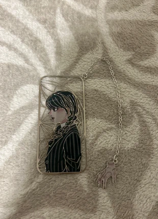 Marque Page Mercredi Addams, merk: Original, staat: Nieuw met prijskaartje, € 6,00, € 7,00 inclusief Kopersbescherming