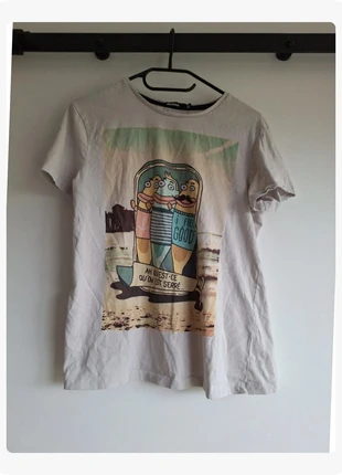 R0270. T-shirt Bizzbee imprimé fun - Taille S, marque: Bizzbee, état: Très bon état, taille: S / 36 / 8, 4,00 €, 4,90 € Protection acheteurs (Pro) incluse