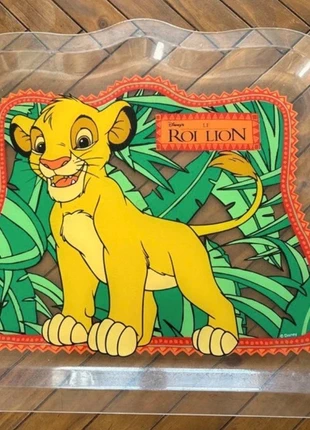 Plateau de service Le Roi Lion Disney vintage - année 90 - Trudeau Montréal Canada, brand: Disney, condizioni: Ottime, €17.00, €18.55 include la Protezione acquisti