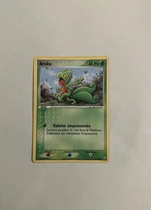Arcko carte Pokémon ex 75 109 rubis saphir, marca: Pokémon, estado: Muy bueno, 1,00 €, 1,75 € Protección al comprador incluida