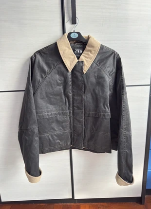 Chaqueta encerada Zara - Talla S, merk: Zara, staat: Heel goed, maat: S / 36 / 8, € 40,00, € 42,70 inclusief Kopersbescherming