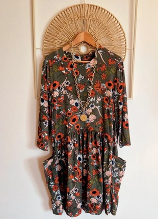 Robe fleurie Monoprix femme Taille 44 💐, marca: Monoprix Femme, estado: Muito bom, tamanho: XXL / 44 / 16, €12.00, €13.30 inclui Proteção do Comprador