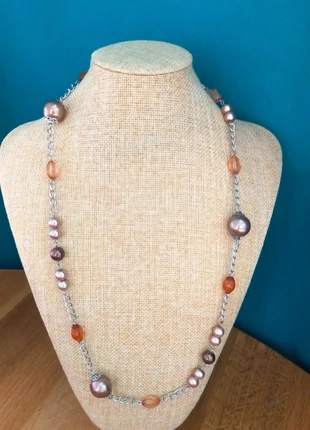 Collier perlé – Collection Sable & Ébène, marca: Fantaisie, estado: Muy bueno, 12,00 €, 13,30 € Protección al comprador Pro incluida