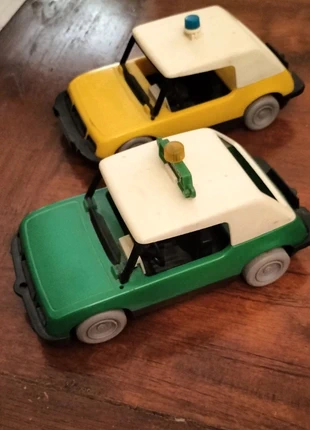 Wegen wacht en Politie auto, merk: Playmobil, staat: Veelgebruikt, maat: Universeel, € 8,00, € 9,10 inclusief Kopersbescherming
