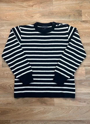 pull col rond marin armor lux marinière 100% laine / taille S femme, merk: Armor-Lux, staat: Heel goed, maat: S / 36 / 8, € 59,00, € 62,65 inclusief Kopersbescherming