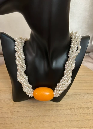 Collier Johor Taqlidi beldi Perles Blanches, marca: johor, estado: Nuevo sin etiquetas, 25,00 €, 26,95 € Protección al comprador incluida