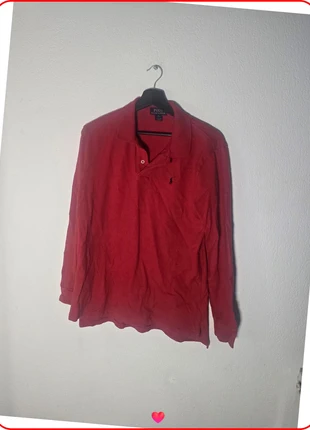 polo manche longue ralph lauren rouge xl enfant/ S homme, brand: Ralph Lauren, condizioni: Ottime, taglia: S, €12.00, €13.30 include la Protezione acquisti