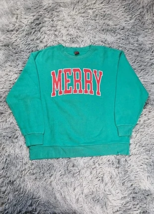 Sweat à col rond Dec. 25th Merry L Femme Vintage Oversized, brand: Vintage Dressing, condition: Very good, size: L / 40 / 12, €9.00, €10.15 includes Buyer Protection Pro