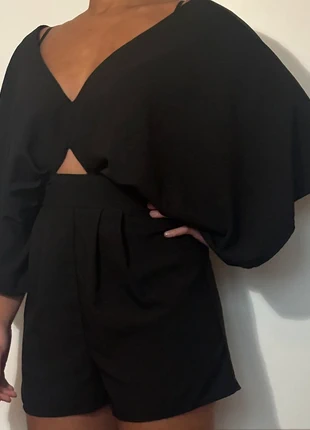 Combishort noire élégante – Asos – 34, brand: ASOS, condizioni: Ottime, taglia: XS / IT 38 / EU 34, €4.90, €5.85 include la Protezione acquisti