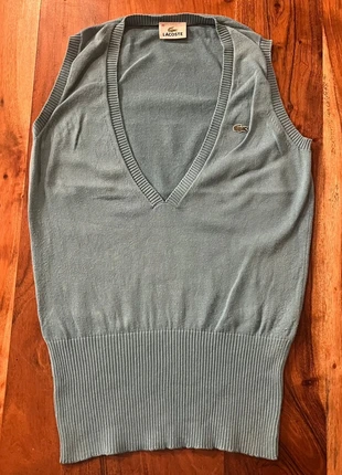 Débardeur Lacoste T Shirt Sans Manche Débardeur Uni Bleu Turquoise Ete Vintage Col V Homme M, brand: Lacoste, condition: Very good, size: M, €17.90, €19.50 includes Buyer Protection Pro