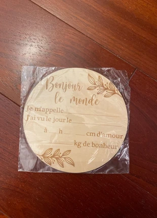 Affiche naissance, marque: Kiabi, état: Neuf avec étiquette, 2,50 €, 3,33 € Protection acheteurs incluse