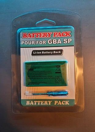 Batterie Game Boy Advance SP 850 mAh ( Neuve ), état: Neuf sans étiquette, 7,50 €, 8,58 € Protection acheteurs incluse