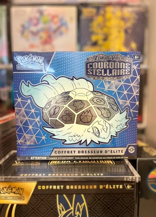 ETB coffret dresseur d’élite ev7 couronne stellaire scellé en français, marke: Pokémon, zustand: Neu, 74,99 €, 79,44 € inklusive Vinted-Käuferschutz