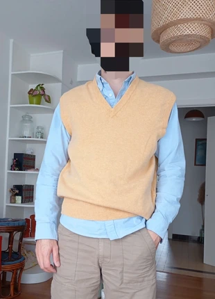 Pull col en V vintage - taille L, marque: Vintage Dressing, état: Très bon état, taille: L, 6,90 €, 7,95 € Protection acheteurs incluse