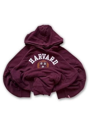 Vintage Harvard Embroidered Hoodie Maroon Cotton Blend Raglan Fit Size M, marque: Vintage Dressing, état: Très bon état, taille: M, 20,00 €, 21,70 € Protection acheteurs incluse