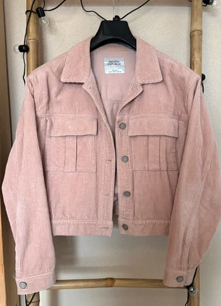 Veste en velours côtelé rose Pull & Bear, brand: Pull & Bear, condition: Very good, size: M / 38 / 10, €9.50, €10.68 includes Buyer Protection