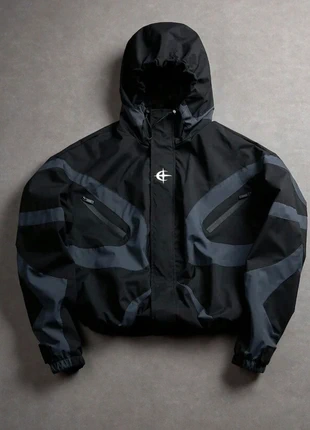 Veste imperméable coupe vent tech y2k noir M, marca: y2k, estado: Muito bom, tamanho: M, €50.00, €53.20 inclui Proteção do Comprador Pro