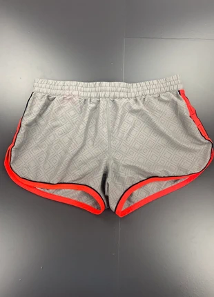 Short de sport | taille M | gris détails rose fluo | stretch respirant | Under Armour HeatGear, brand: Under Armour, condition: Very good, size: M / 38 / 10, €10.00, €11.20 includes Buyer Protection