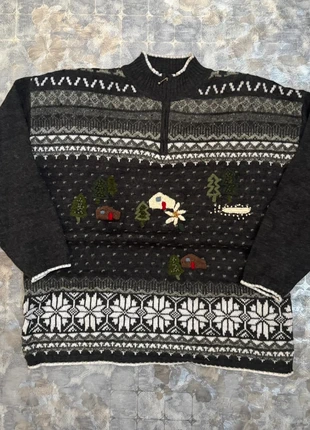 🎄 Ugly Christmas Sweater Vintage 😍 | Size L | Retro Holiday Vibes 🎁, marque: Vintage Dressing, état: Très bon état, taille: L, 24,00 €, 25,90 € Protection acheteurs incluse