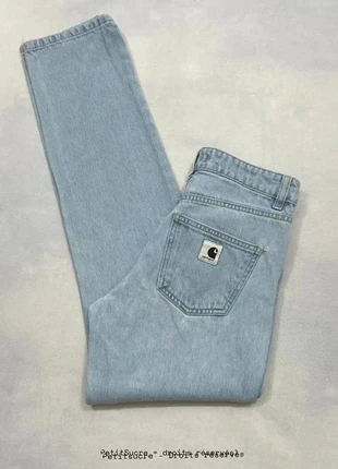 Jean Carhartt wip Bleu clair taille Haute modèle W' Elise Pant Workwear - Xs w25 /636R, marca: Carhartt, estado: Muito bom, tamanho: XS / 34 / 6, €49.00, €52.15 inclui Proteção do Comprador Pro