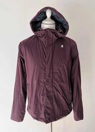 Manteau parka fourré polaire imperméable K-way Jack ripstop marmotta bordeaux taille L mixte 🔥, merk: K-Way, staat: Heel goed, maat: L, € 159,00, € 167,65 inclusief Kopersbescherming Pro