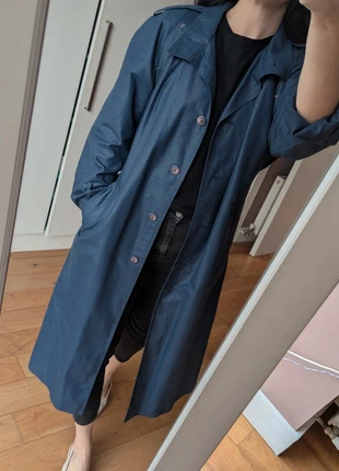 Light Navy Blue Vintage Trench Coat, brand: Vintage Dressing, condition: Very good, size: M / 38 / 10, €30.00, €32.20 includes Buyer Protection