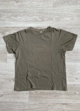 T-shirt vintage sans marque vert kaki, merk: Vintage, staat: Heel goed, maat: XS, € 3,00, € 3,85 inclusief Kopersbescherming