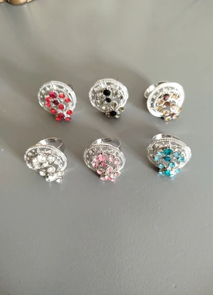 Lot bagues fantaisie ajustable, condition: New with tags, size: Adjustable, €4.00, €4.90 includes Buyer Protection