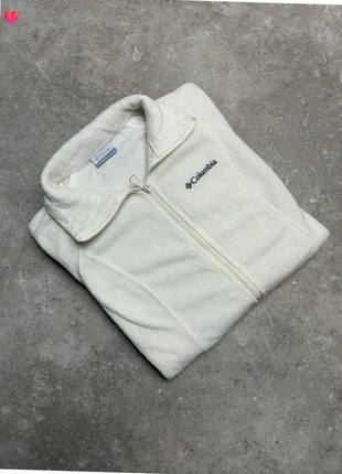 Polaire Columbia blanche – femme taille S – 100 % polyester, marque: Columbia, état: Très bon état, taille: S / 36 / 8, 30,00 €, 32,20 € Protection acheteurs (Pro) incluse