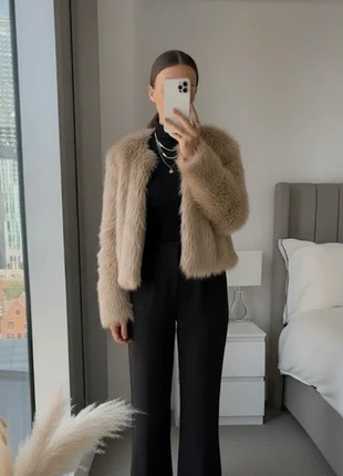 Veste Hiver fausse fourrure beige - élégant / chic taille s, brand: Fourrure, condition: New without tags, size: S / 36 / 8, €55.00, €58.45 includes Buyer Protection