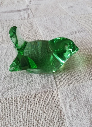 Oiseau vert en verre Presse-papiers, merk: Vintage, staat: Heel goed, € 9,50, € 10,68 inclusief Kopersbescherming