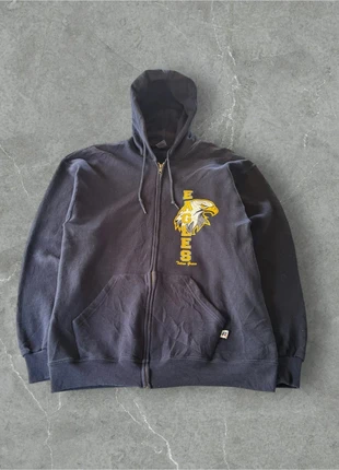 Hoodie zippé Russel Athletic USA vintage marine – Taille M Oversize (Unisexe), brand: Russel Athletic, condition: Very good, size: M, €27.00, €29.05 includes Buyer Protection Pro