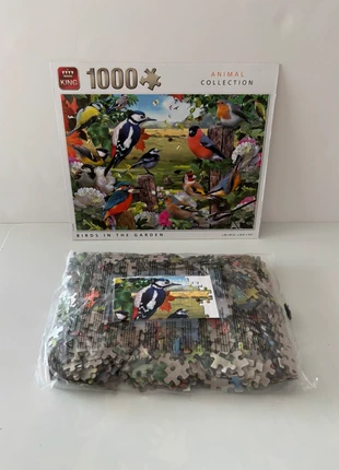 Puzzle oiseaux 1000 pièces, marke: King, zustand: Neu, 5,00 €, 5,95 € inklusive Vinted-Käuferschutz