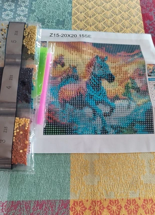 Diamond painting zèbres, marque: Diamond Painting, état: Neuf avec étiquette, taille: Taille unique, 3,00 €, 3,85 € Protection acheteurs incluse