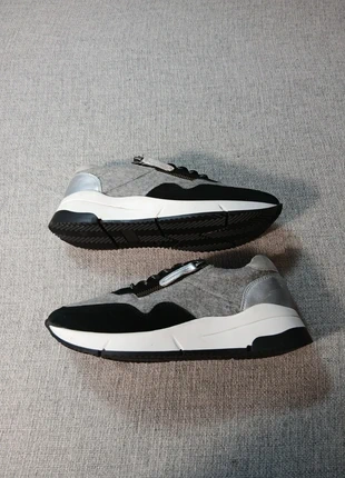 Baskets grises et noires à zip Blancheporte Taille 40, brand: Blancheporte, condition: Very good, size: 40, €23.00, €24.85 includes Buyer Protection Pro