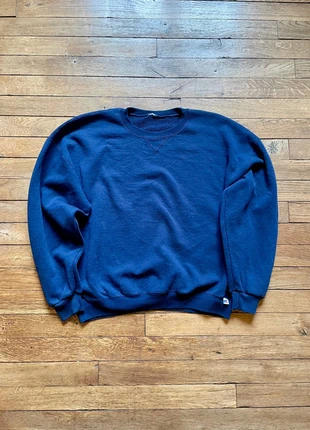 Sweat bleu marine Russel Athletic L, marca: Russel Athletic, estado: Muito bom, tamanho: L, €13.50, €14.88 inclui Proteção do Comprador