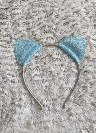 Serre tête chat paillettes bleu Shein, marque: Shein, état: Très bon état, taille: Taille unique, 5,00 €, 5,95 € Protection acheteurs incluse