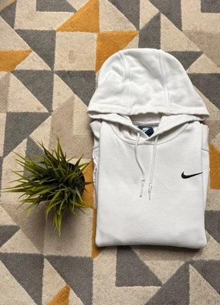 Sweat à capuche Nike Solo Swoosh Blanc – M, marque: Nike, état: Bon état, taille: M / 38 / 10, 19,90 €, 21,60 € Protection acheteurs (Pro) incluse