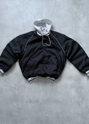 Veste coupe-vent américaine WestArk / Noire à capuche grise / Vintage 90s / Taille S homme Unisex, brand: Westark, condition: Very good, size: S, €20.00, €21.70 includes Buyer Protection