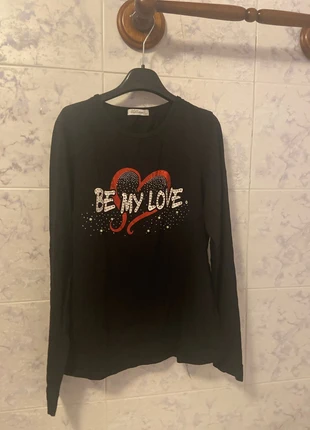 Maglia nera Lollitop, marque: Lollitop, état: Très bon état, taille: 16 ans / 176 cm, 7,00 €, 8,05 € Protection acheteurs incluse