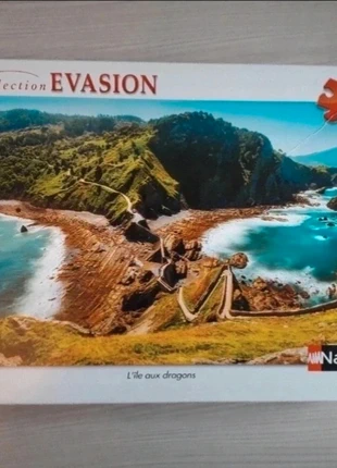 Puzzle 1000 pièces paysage, brand: Evasion, condizioni: Buone, €3.00, €3.85 include la Protezione acquisti