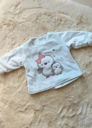 Magnifique pull pingouin taille 1 mois sans marque, condition: Very good, size: 1-3 months / 56 cm, €5.00, €5.95 includes Buyer Protection